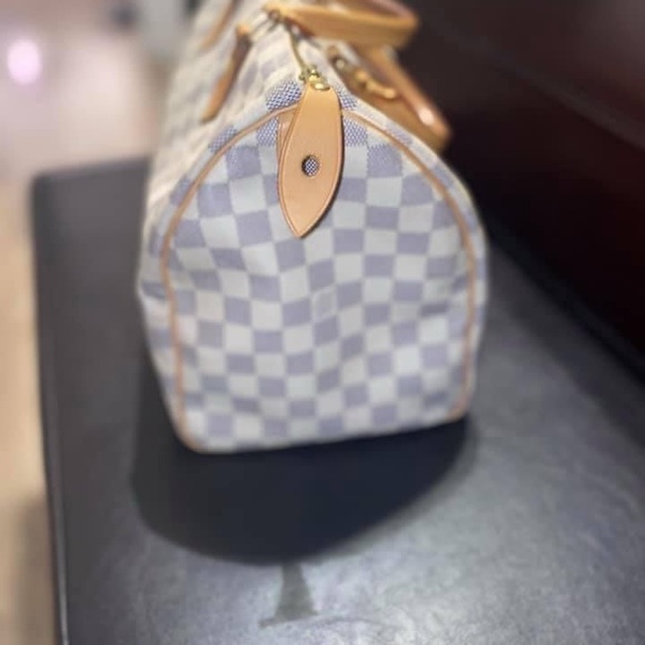 Damier Azur speedy 30 - Picture 14 of 14